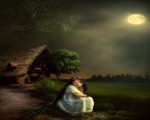 Pemandangan orang bersantai dengan postur rileks